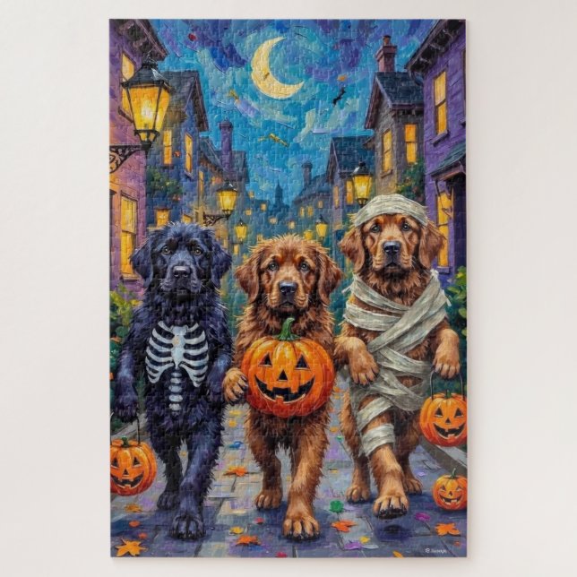 Puzzle Costumes d'Halloween de Terre-Neuve-et-Labrador (Vertical)