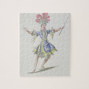 Puzzle Costumez la conception pour le magicien, dans