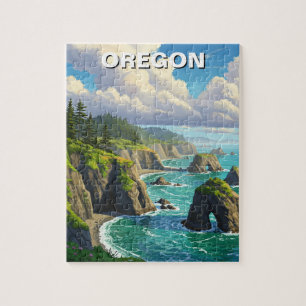 Puzzle Côte de l'Oregon Travel
