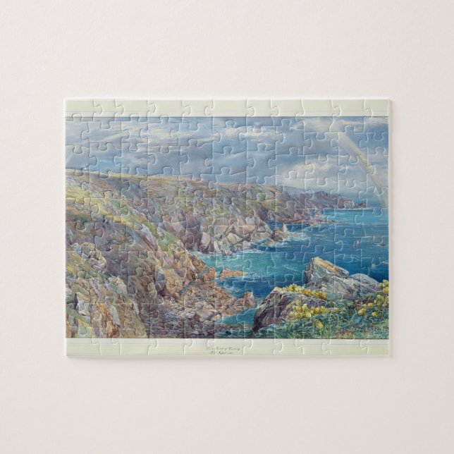 Puzzle Côte sud de Guernesey du Cribiere, 1862 (W (Horizontal)