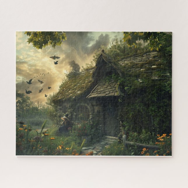 Puzzle Cottage de l'assistant de couverture (Horizontal)