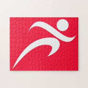 Puzzle Couche rouge écarlate