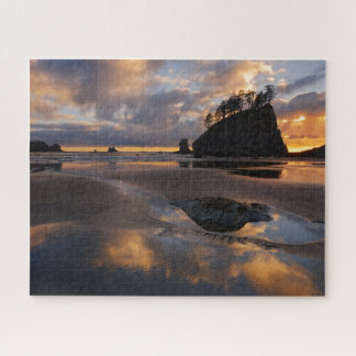 Puzzle Coucher de soleil à Second Beach dans le parc nati