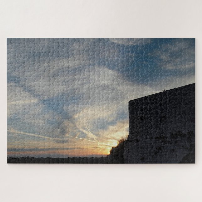 Puzzle Coucher de soleil croate (Horizontal)
