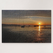 Coucher de soleil de Provincetown.