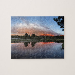 Puzzle Coucher de soleil des prés Tuolumne - sentier Yose