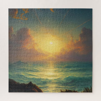 Puzzle Coucher de soleil magique