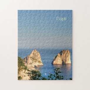 Puzzle Coucher de soleil sur Capri, Italie