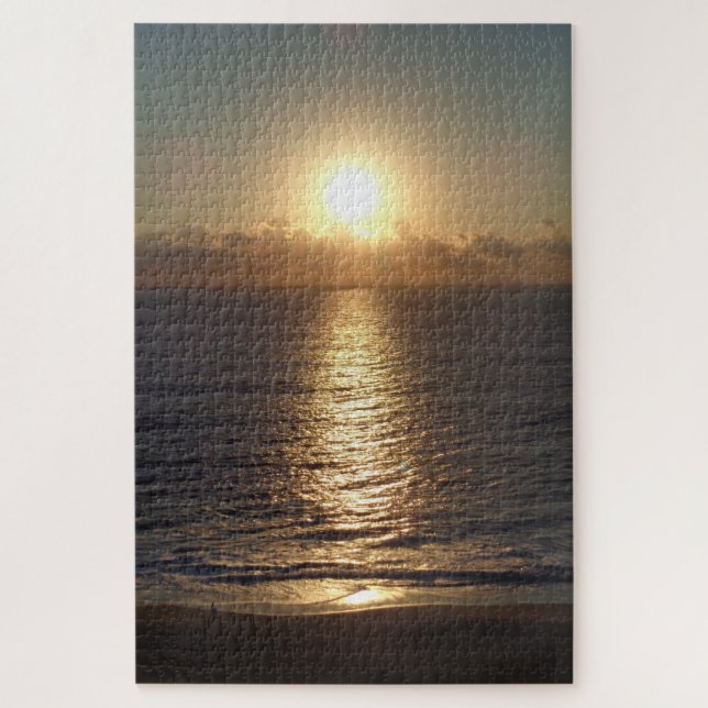Puzzle Coucher de soleil sur la baie (Vertical)