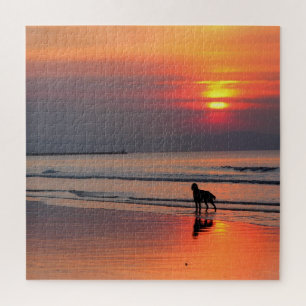 Puzzle Coucher de soleil sur la mer d'Irlande - 20x20 - 6
