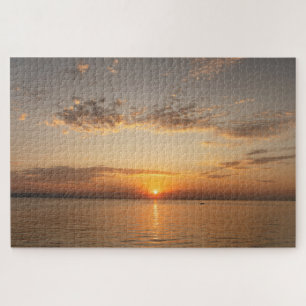 Puzzle Coucher de soleil sur le lac de Constance