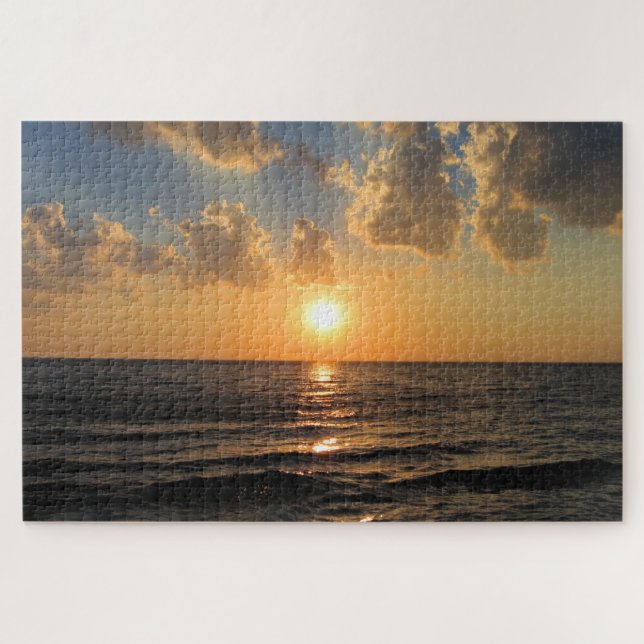 Puzzle Coucher de soleil sur le lac Supérieur - Michigan  (Horizontal)