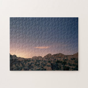 Puzzle Coucher De Soleil Sur Le Parc National Joshua Tree