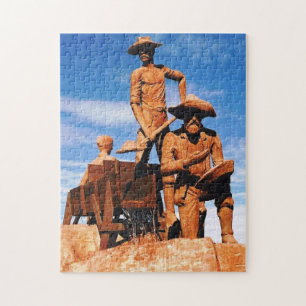 Puzzle Couleur design de la photo Gold Prospector