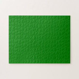 Puzzle Couleur unie verte