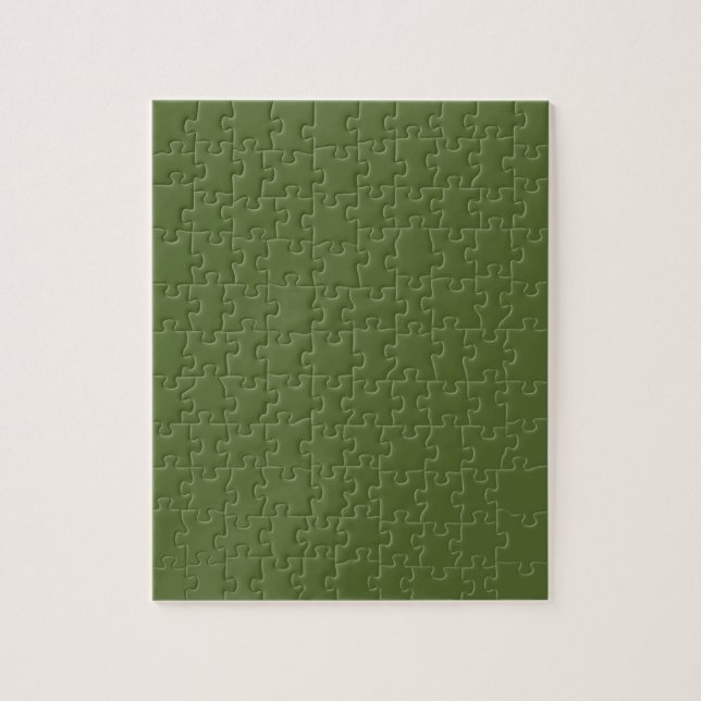 Puzzle couleur vert foncé (Vertical)