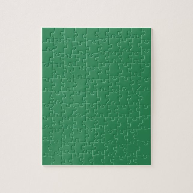 Puzzle couleur vert mer (Vertical)