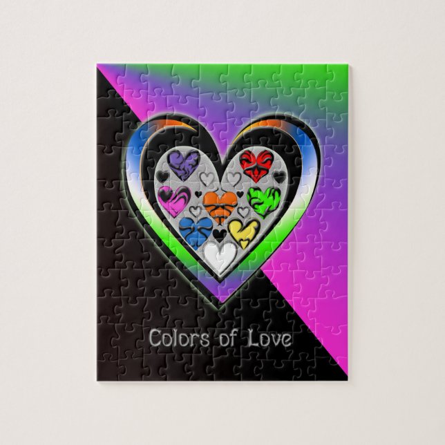 Puzzle Couleurs d'amour (Vertical)