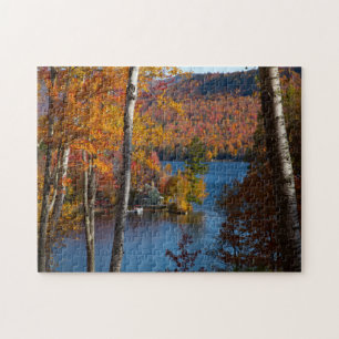 Puzzle Couleurs d'automne du matin sur Stinson Pond