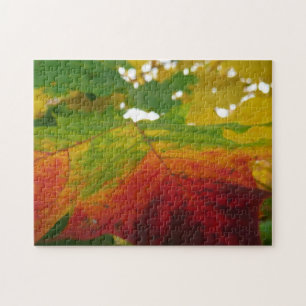 Puzzle Couleurs de la feuille d'érable Photographie de la
