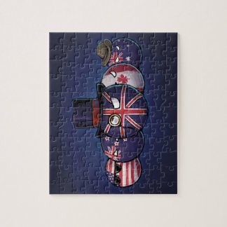 Puzzle Countryballs anglo-saxon