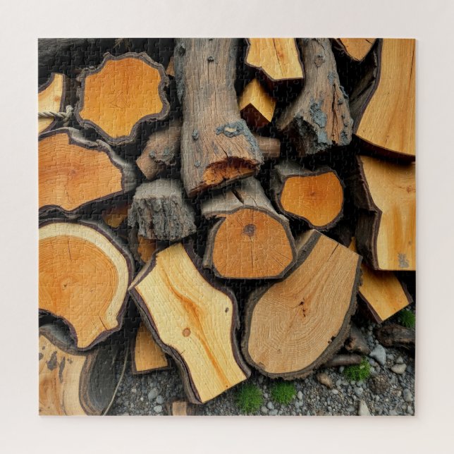 Puzzle Couper le bois (Vertical)