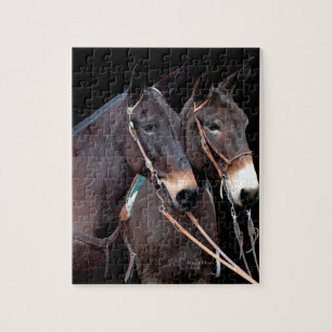Puzzle Couple de mule