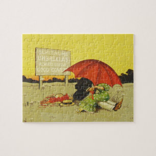 Puzzle Couple vintage amusant