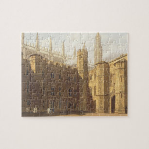Puzzle Cour de College du Roi, Cambridge, 'du Hist
