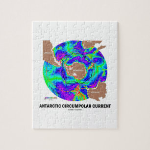Puzzle Courant circumpolaire Antarctique (carte des coura
