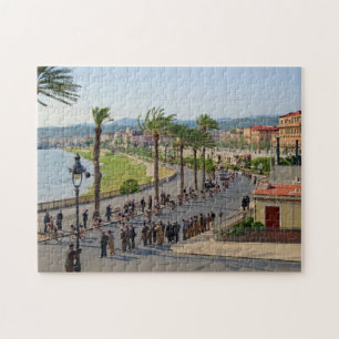 Puzzle Coureurs cyclistes Paris Nice à Nice le 19 mars 19