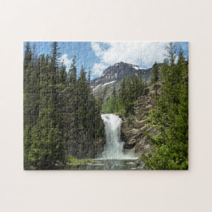 Puzzle Courir Eagle Falls au parc national des Glaciers