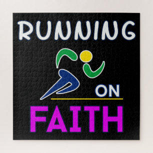 Puzzle Courir sur la foi Christian Runner