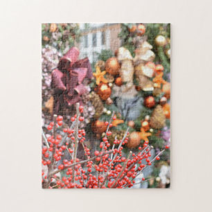 Puzzle Couronnes et fleurs de Noël, Chelsea, Londres, Roy
