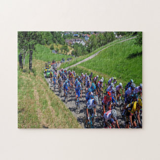 Puzzle course cycliste