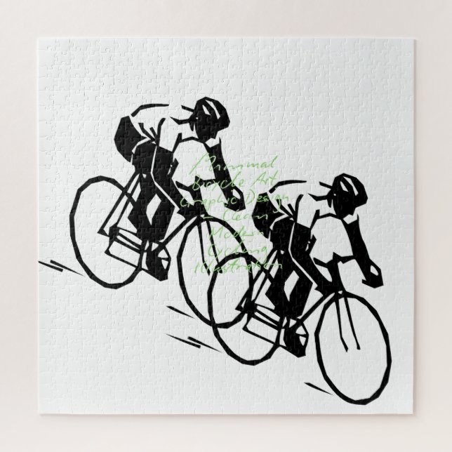Puzzle Course de vélo  (Vertical)
