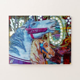 Puzzle Course du cheval Carousel