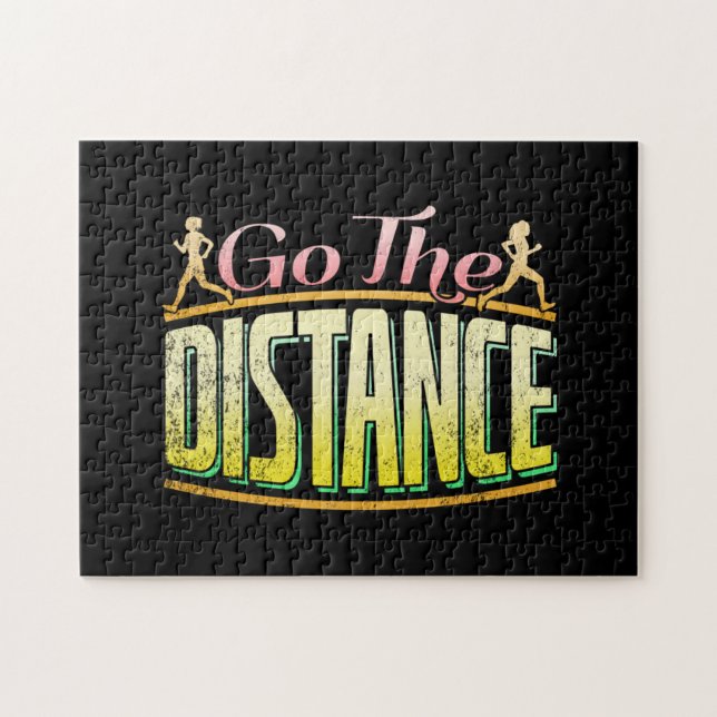 Puzzle Course longue distance pour femmes - Marathon Runn (Horizontal)