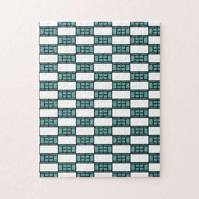 Puzzle court de tennis (Vertical)