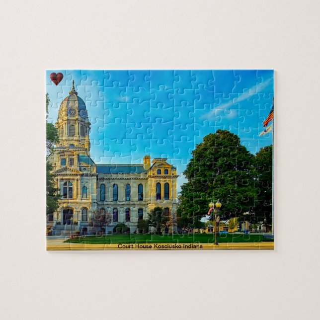 Puzzle Court House Kosciusko Indiana (Horizontal)