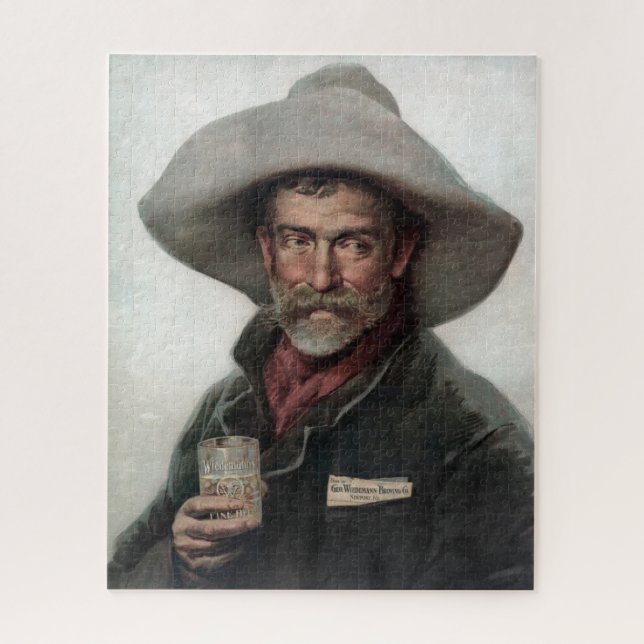 Puzzle Cowboy espagnol Ranchero dans le Vieux-Ouest Saloo (Vertical)