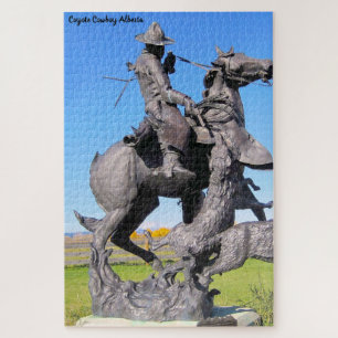Puzzle Coyote Cowboy Alberta