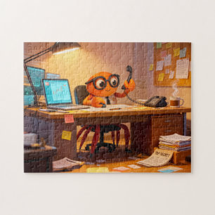 Puzzle Crabe Espion Coordonnant le Travail de Mission au