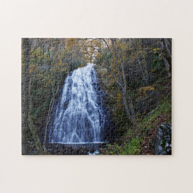 Puzzle Crabtree Falls Caroline du Nord. (Horizontal)