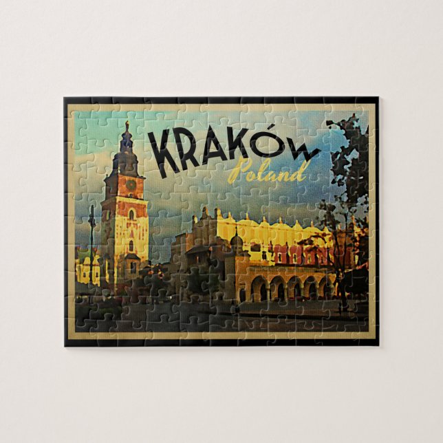 Puzzle Cracovie Pologne (Horizontal)