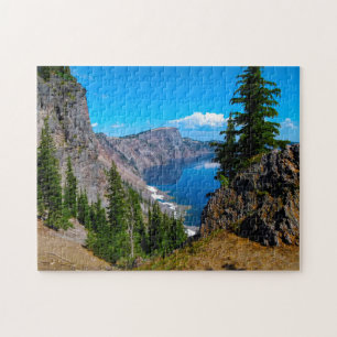 Puzzle Crater Lake Oregon.