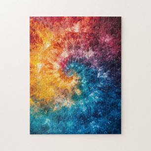 Puzzle Cravate arc-en-ciel