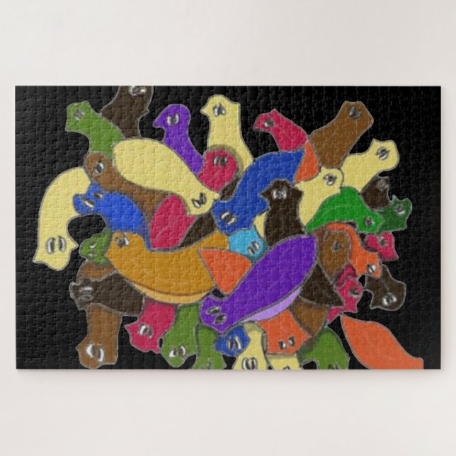 Puzzle Crazy Cross yeux Planariens (Horizontal)