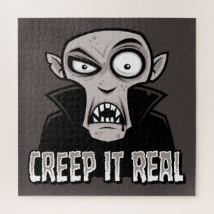 Puzzle Creep It Real Classic Horror Vampire Design