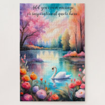 créer votre propre message d'inspiration, swan